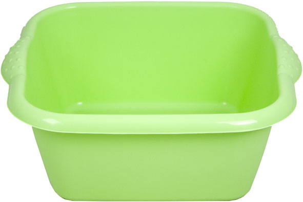 Bassine carrée plastique - 3 L (25x23x10cmh)